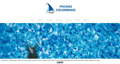 Desktop Screenshot of piscinascolombinas.com